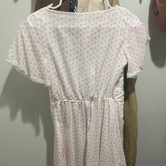 Never worn - Small Tayma Martins Abigail Dress - Pink Rosebuds - Retail $435 - Picture 10 of 11